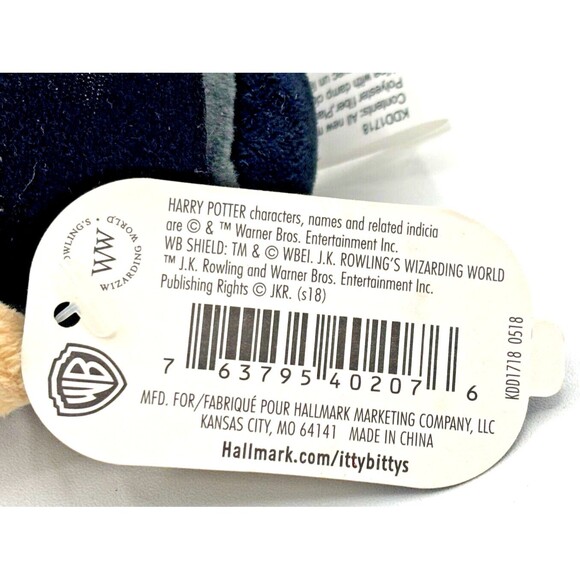Harry Potter Ron Weasley Itty Bittys by Hallmark 4 Plush Stuffed Toy NWT Mini - Picture 4 of 10